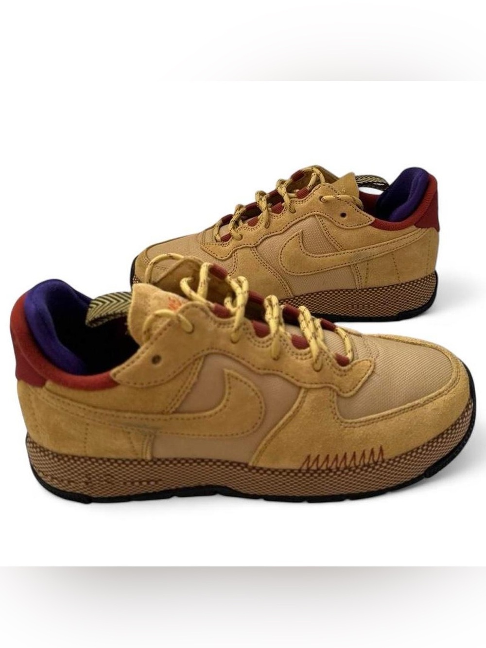 Nike AF1 Sneakers - Wheat/Gold
